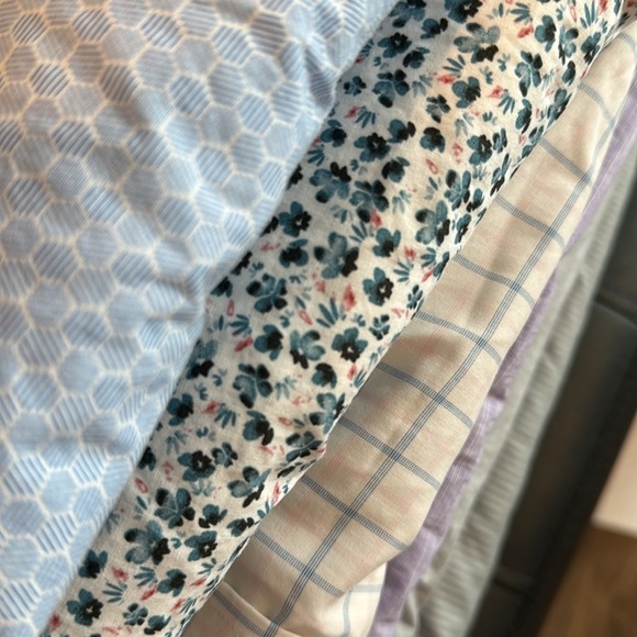 MEN'S 17 - 17 1/2 (34/35) XL Long Sleeve Button Down Shirts Mystery Box 9 Pieces - Picture 2 of 2